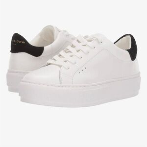 NWOT Kurt Geiger White Leather Lanely Sneakers